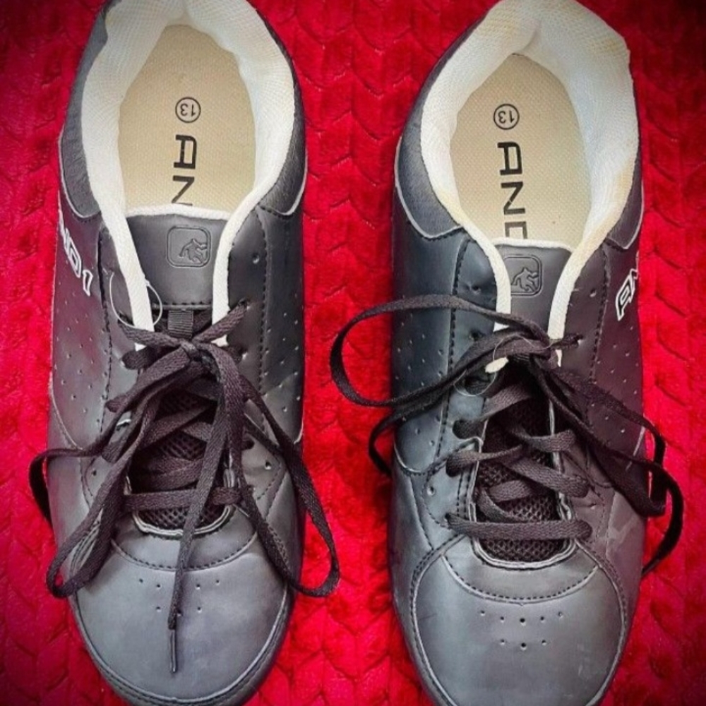 And1, Black and White Sneakers, Sleek, Modern Design. Size:13. Like New!